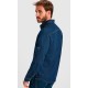 Camisa Vaquera de Hombre con trabilla ajustable. 98% alg. 2% elas. 210 g/m²