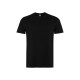 NEGRO Camiseta 60% alg. 40% pol. 180 g/m²