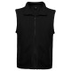 NEGRO Chaleco Polar 100% Pol, 300 g/m2.