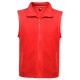 ROJO Chaleco Polar 100% Pol, 300 g/m2.