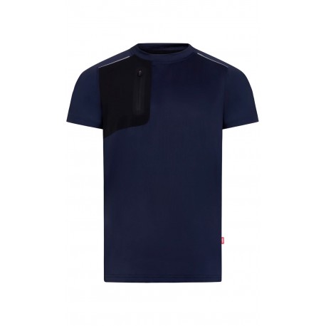 AZUL NAVY/NEGRO Camiseta técnica GRS V.Dynamix. Poliéster