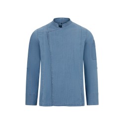 DENIM AZUL CLARO Chaqueta cocina Denim. 98%alg_2%elast_178 g/m2