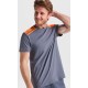 Camiseta Hombre 60% Algodón - 40% Poliéster. 160 g/m²