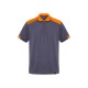 Polo Hombre 100% poliéster piqué, 160 g/m².