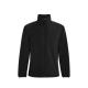 NEGRO Chaqueta Polar Hombre 100% Pol. 300g/m2.