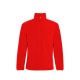 ROJO Chaqueta Polar Hombre 100% Pol. 300g/m2.
