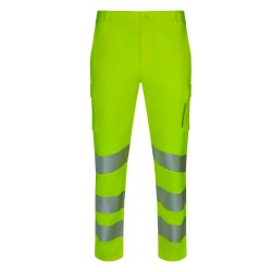 Pantalón Stretch Reciclado Cinta Segmentada UPF 50+. 65% Pol. reciclado GRS - 32% Alg - 3% Elas. 260 g/m2