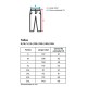 Pantalón Stretch Reciclado Cinta Segmentada UPF 50+. 65% Pol. reciclado GRS - 32% Alg - 3% Elas. 260 g/m2