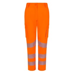 Pantalón Mujer Stretch Reciclado Cinta Segmentada UPF 50+. 65% Pol. reciclado GRS - 32% Alg - 3% Elas. 260 g/m2