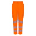 Pantalón Mujer Stretch Reciclado Cinta Segmentada UPF 50+. 65% Pol. reciclado GRS - 32% Alg - 3% Elas. 260 g/m2