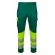 Pantalón Stretch Reciclado Bicolor Cinta Segmentada UPF 50+. 65% Pol. reciclado GRS - 32% Alg - 3% Elas. 260 g/m2