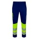 Pantalón Stretch Reciclado Bicolor Cinta Segmentada UPF 50+. 65% Pol. reciclado GRS - 32% Alg - 3% Elas. 260 g/m2