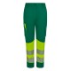 Pantalón Mujer Stretch Reciclado Bicolor Cinta Segmentada UPF 50+. 65% Pol. reciclado GRS - 32% Alg - 3% Elas. 260 g/m2