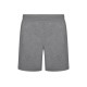 HEATHER GREY Bermuda Chandal Unisex.  Felpa perchada. 270 g/m2
