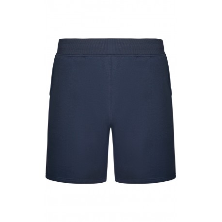 DENIM BLUE Bermuda Chandal Unisex.  Felpa perchada. 270 g/m2