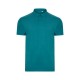 EARTH BLUE Polo Unisex Manga Corta. 100% Alg. org. RingSpun. 160 g/m2