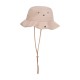 TAN Gorro Flexíble de Ala Ancha. Sarga. 100% Algodón. 280 g/m2