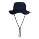 DEEP NAVY Gorro Flexíble de Ala Ancha. Sarga. 100% Algodón. 280 g/m2