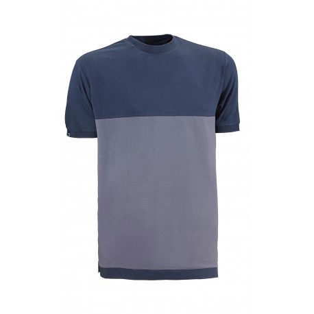 Camiseta Bicolor. 95% Algodón - 5% elastano. 180 g/m².