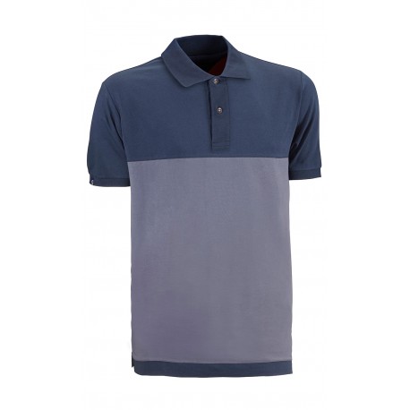 Polo Bicolor. 95% Algodón - 5% elastano. 180 g/m².