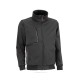 Sudadera multibolsillos con cremallera entera. 100% poliéster de 240 g/m².