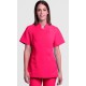Chaqueta mujer asimétrica apta para el lavado industrial. Microfibra 100% Poliéster
