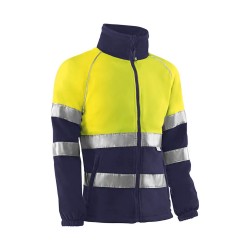 Forro Polar Bicolor Alta Visibilidad
