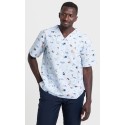 Casaca Unisex Estampada 100% Microfibra