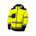 Chaqueta SoftShell Alta Visibilidad. 310gr