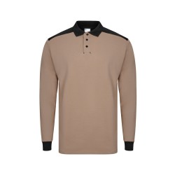 Polo Bicolor Stretch. Piqué 96% Algodón - 4% Elastano. 200gr