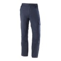 Pantalón elástico reforzado en culera con abertura para rodilleras  68% Alg - 30% Pol - 2% Elastano 260g/m2