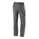 Pantalón elástico reforzado en culera con abertura para rodilleras  68% Alg - 30% Pol - 2% Elastano 260g/m2