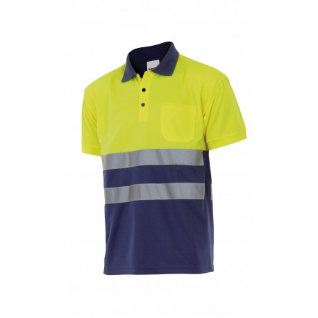 Polo Bicolor A.V Transpirable
