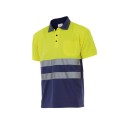 Polo Bicolor A.V Transpirable