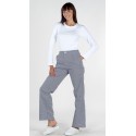 Pantalón Unisex  Tergal  Pata de Gallo 65% Poliéster - 35% Algodón.