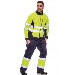 Pantalón Bicolor Forrado Alta Visibilidad