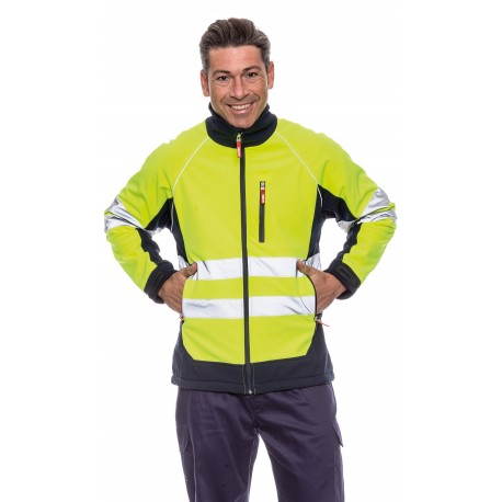 Softshell Bicolor Alta Visibilidad