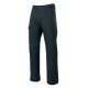 Pantalón de sarga forrado de punto multibolsillo.  65% Pol - 35% Alg. 200grs/m2