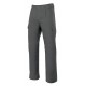 Pantalón de sarga forrado de punto multibolsillo.  65% Pol - 35% Alg. 200grs/m2
