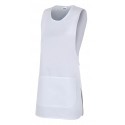 Delantal Casulla Reversible con bolsillos central. 65% Pol - 35% Alg. 190grs/m2