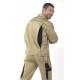 Cazadora Bicolor Unisex Multibolsillos 65% Pol - 35% Alg. Sarga 260grs/m2